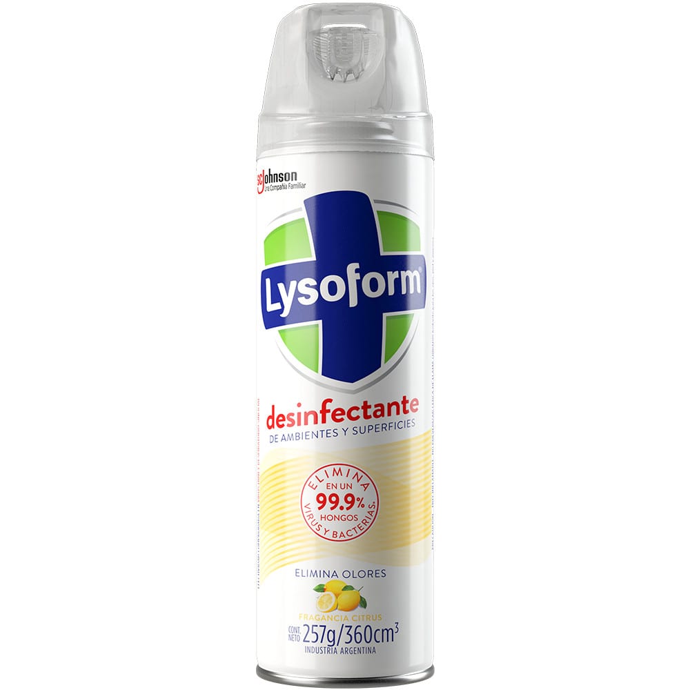 LYSOFORM AEROSOL x360cc CITRICO