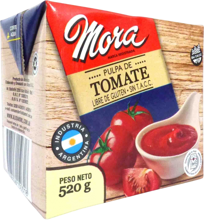 MORA TOMATE PURE x520g