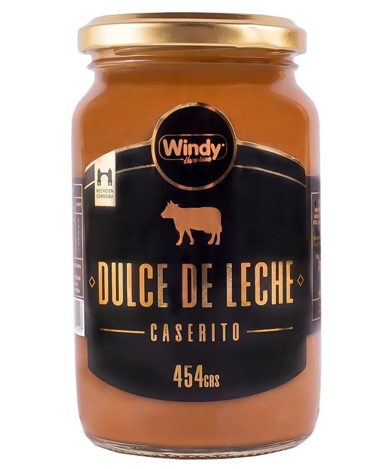 WINDY DULCE DE LECHE x454g FRASCO