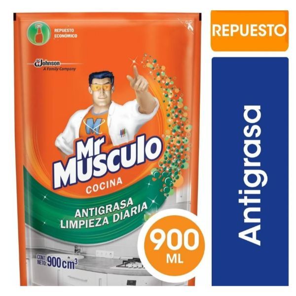 MR MUSCULO COCINA x900ml DP ANTIGRASA