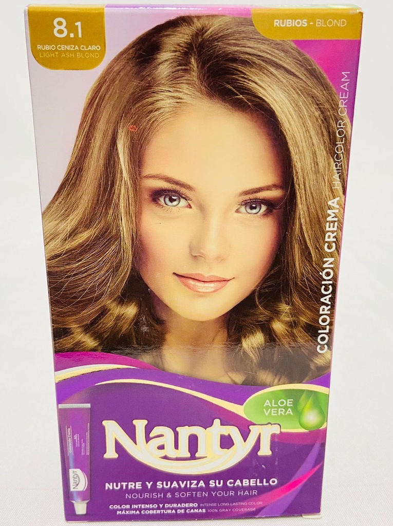 NANTYR TINTURA KIT N 8.1