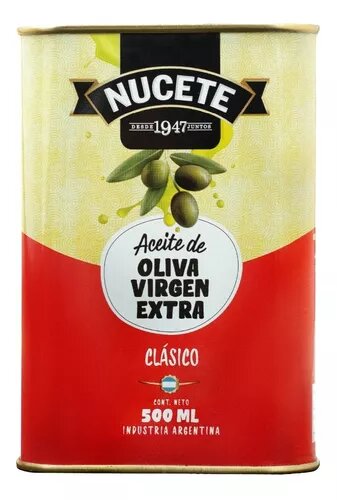 NUCETE ACEITE OLIVA x500ml LATA EXT VIR