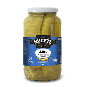 NUCETE AJIES EN VINAGRE x3KG FRASCO