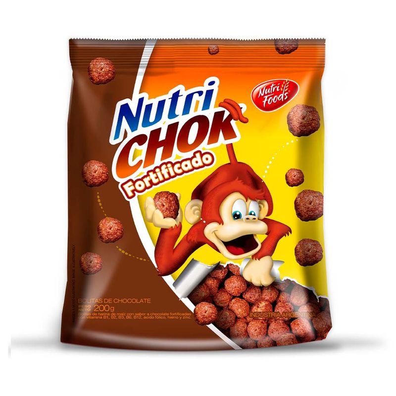 NUTRI-CHOK BOLITAS CHOCOLATE x200g
