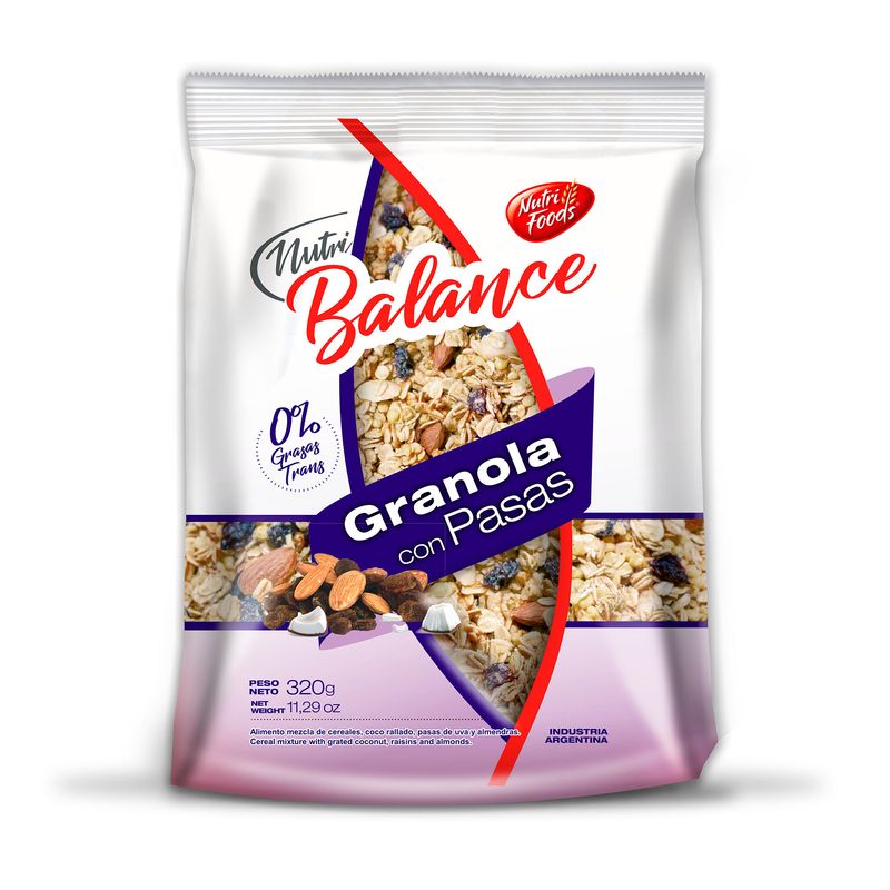 NUTRI-FOODS GRANOLA x320g