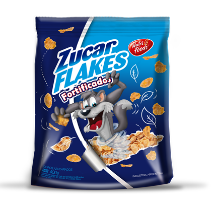 NUTRI-FOODS ZUCAR FLAKES x400g