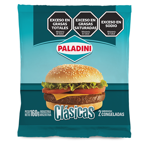 PALADINI HAMBURGUESAS x2u CLASICAS