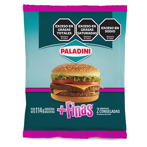 PALADINI HAMBURGUESAS x2u MAS FINAS