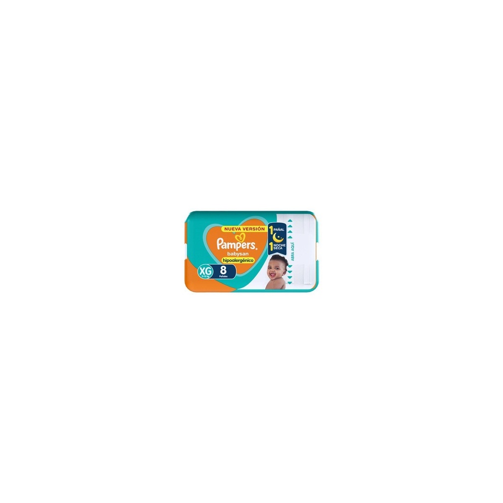 PAMPERS BABYSAN x8u XG