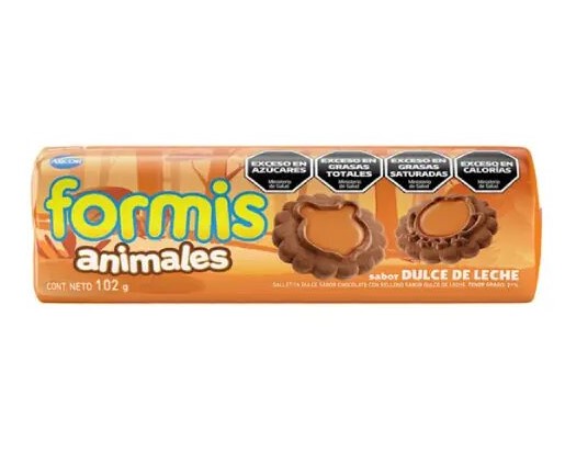 FORMIS GALLETA x102g CHOC/DDL