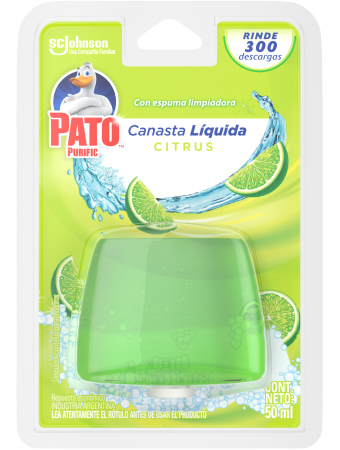 PATO PURIFIC CANASTA LIQ REP x50ml CITRUS