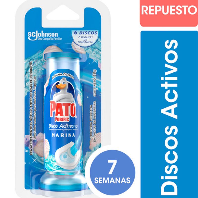 PATO DISCO ADHESIVO REP x36ml MARINA