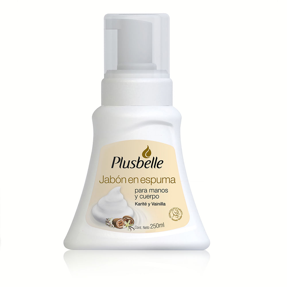 PLUSBELLE JAB ESPUMA x250ml BOT KARITE
