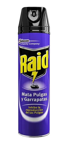RAID AEROSOL x360cc PULGAS-GARRAPAS