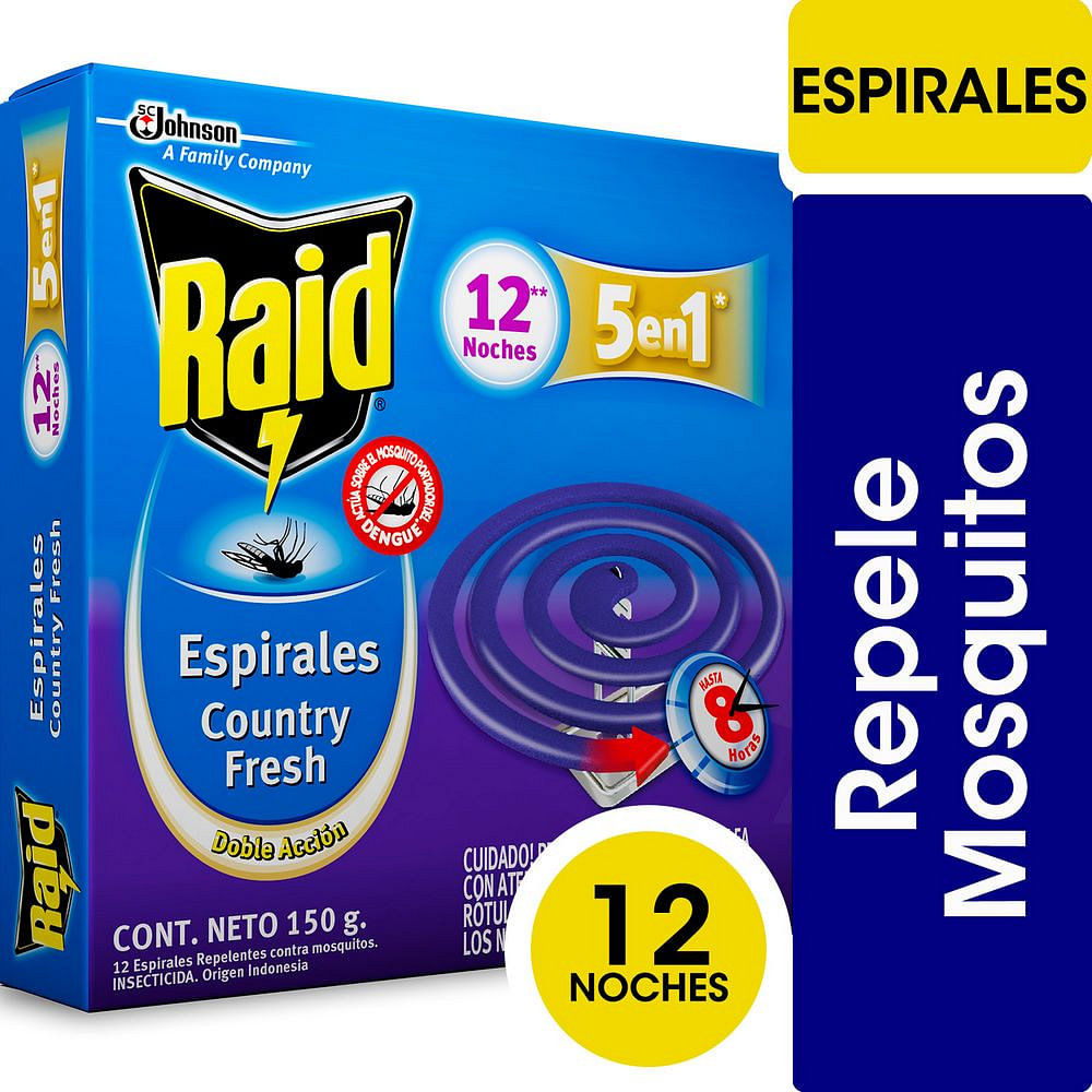 RAID ESPIRAL x12u COUNTRY 5en1