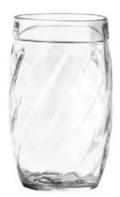 RIGOLLEAU VASO HEBRAS VIDRIO COY x270ml