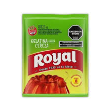 ROYAL GELATINA LIGHT x25g CEREZA