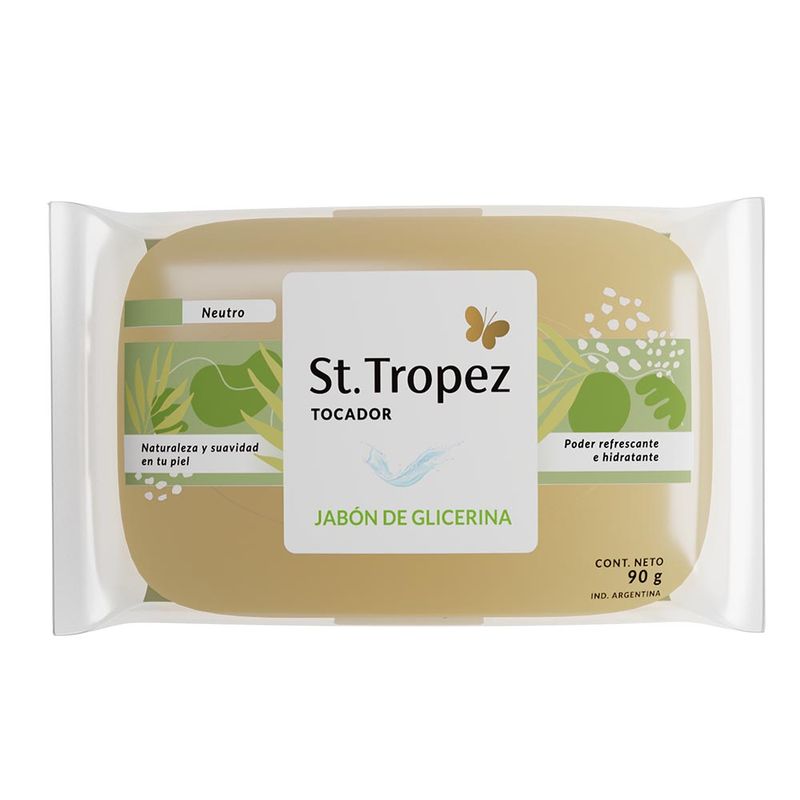 SAINT TROPEZ JABON TOC x90g GLIC NEUTRO