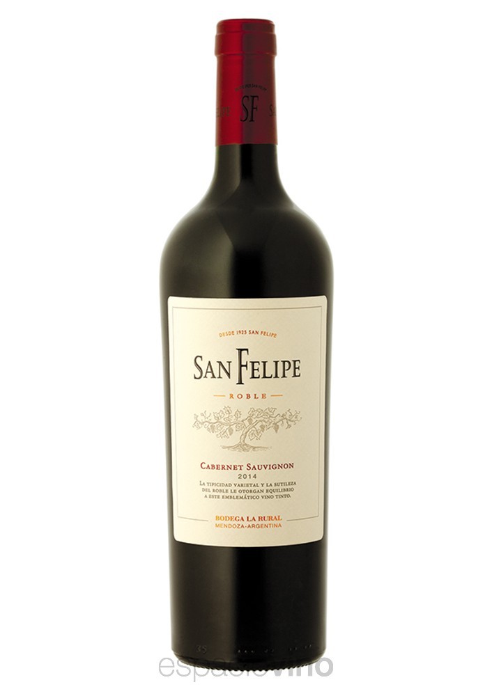 SAN FELIPE ROBLE x750ml CAB SAUV