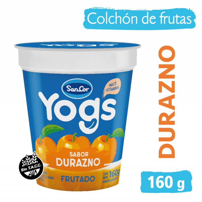 SANCOR YOGUR FRUTADO x160g DUR