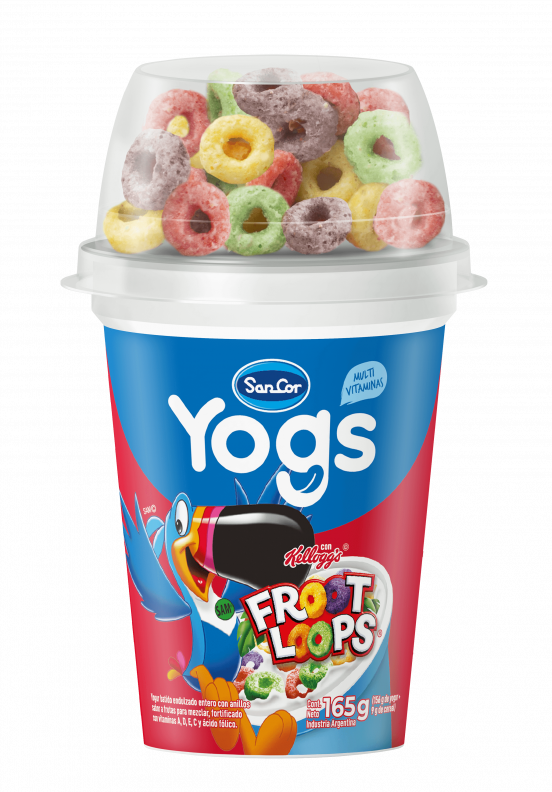 SANCOR KELLOGG x165g FROOT LOOPS