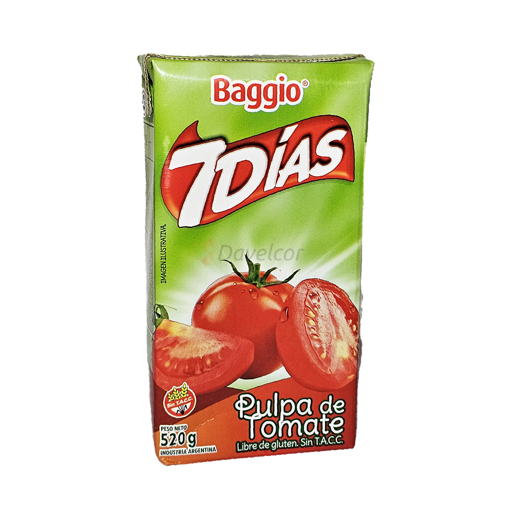 7 DIAS TOMATE PULPA x205g