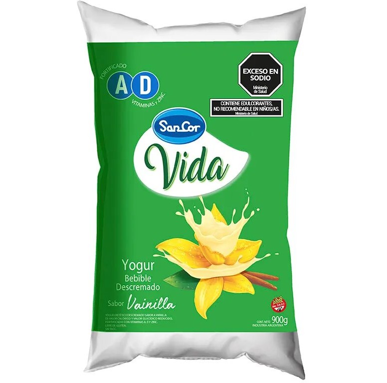 SANCOR YOGUR VIDA x900g VAINILLA