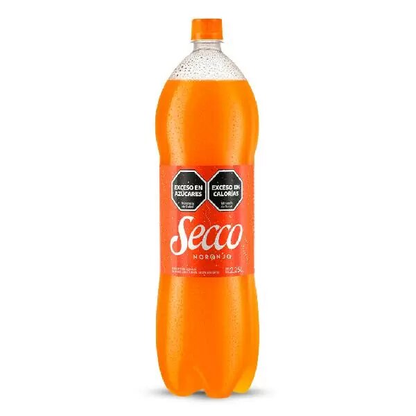SECCO GASEOSA x2.25L NARANJA