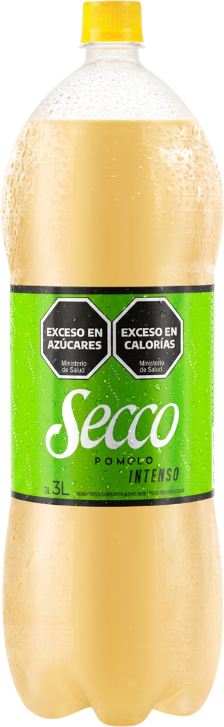 SECCO GASEOSA x3L POMELO INTENSO