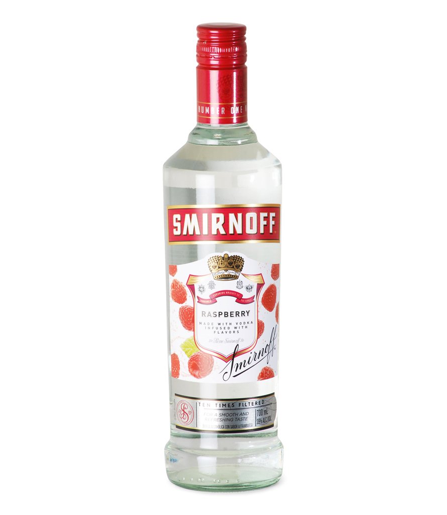 SMIRNOFF VODKA x700cc RASPBERRY