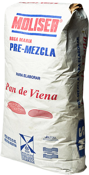 MOLISER PREMEZCLA P/VIENA x25KG