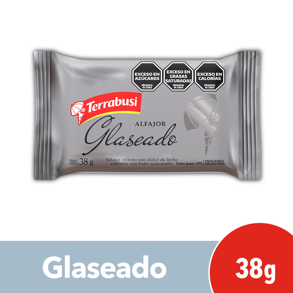 TERRABUSI ALFAJOR x38g GLASEADO