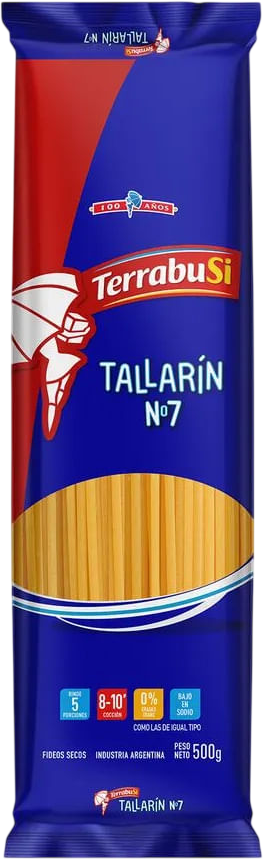 TERRABUSI FIDEO x500g TALLARIN N7