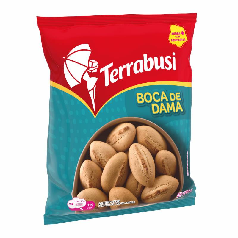 TERRABUSI GALLETA BOCA DE DAMA x160g