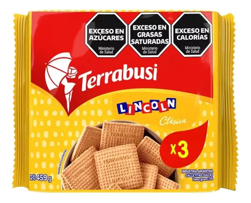 LINCOLN GALLETA x459g TRIPACK