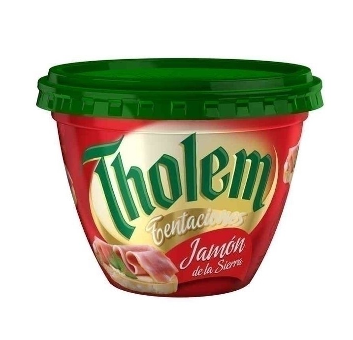 THOLEM QUESO UNT x190g JAMON