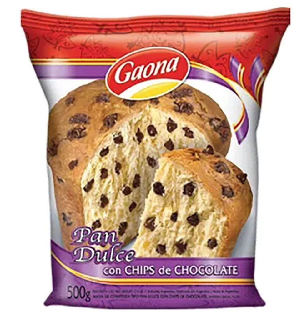 GAONA PAN DULCE x400g CHIPS