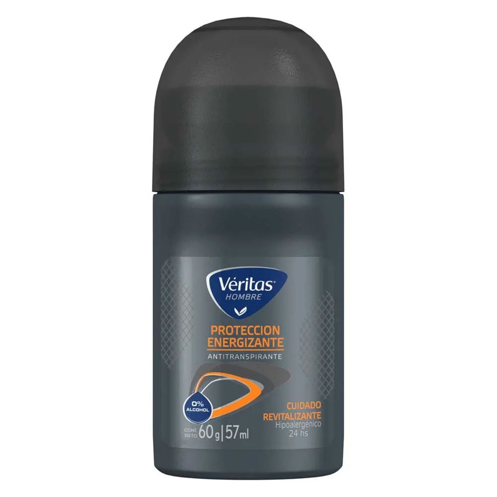 VERITAS DEO MEN ROLL-ON x60g PROT ENERG