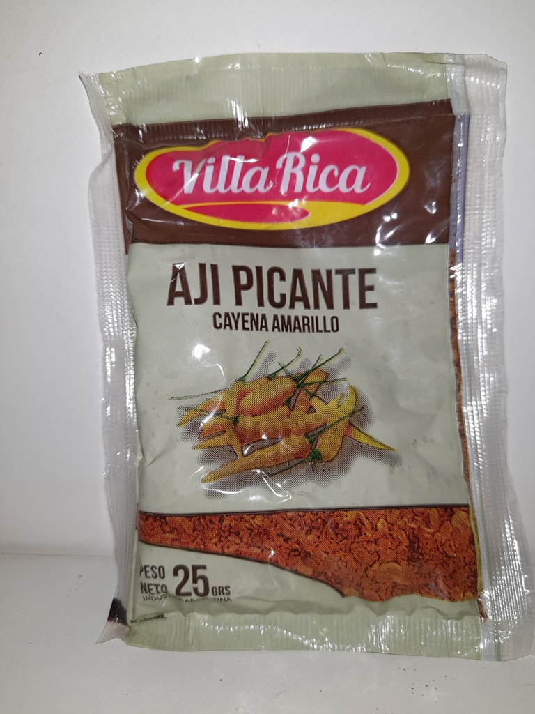 VILLA RICA AJI CAYENA x25g AMARILLO