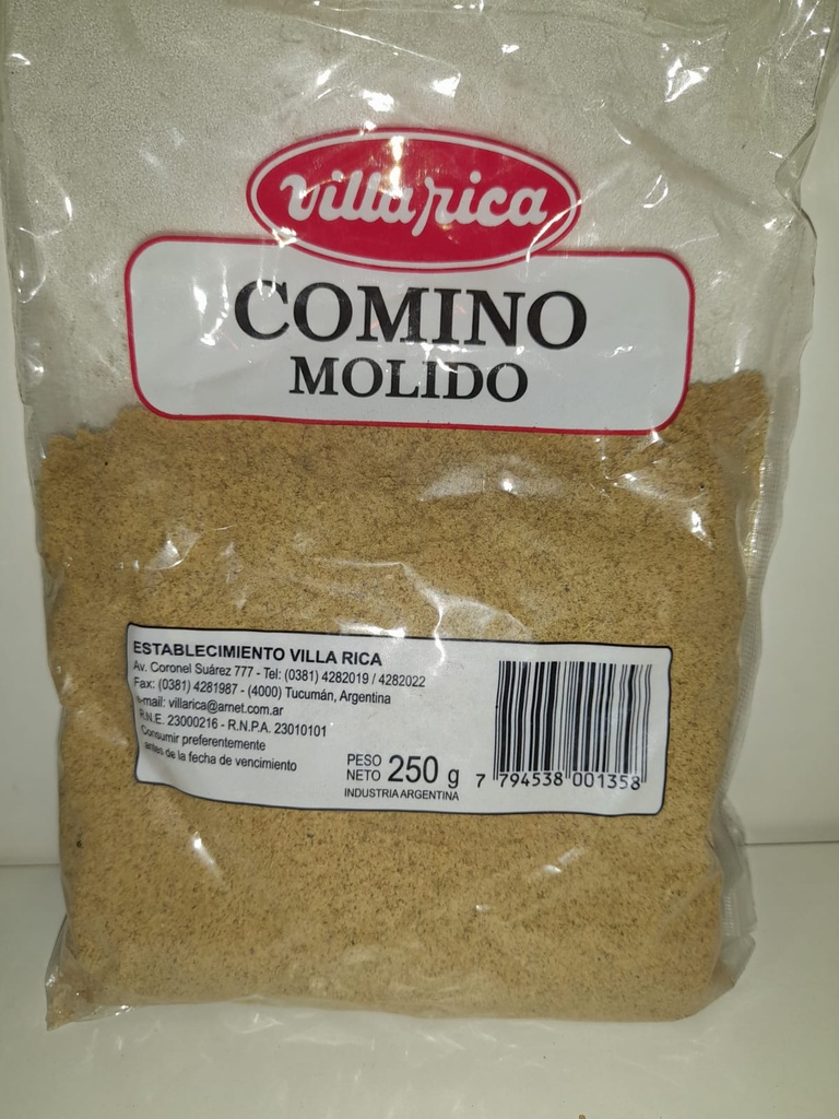 VILLA RICA COMINO x250g MOLIDO