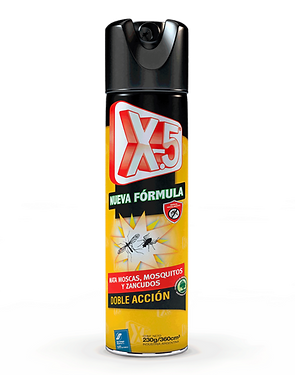X5 INSECTICIDA x360cc DOBLE ACCION