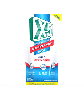 X5 LIMPIADOR DESINF x500ml DP BAÑO
