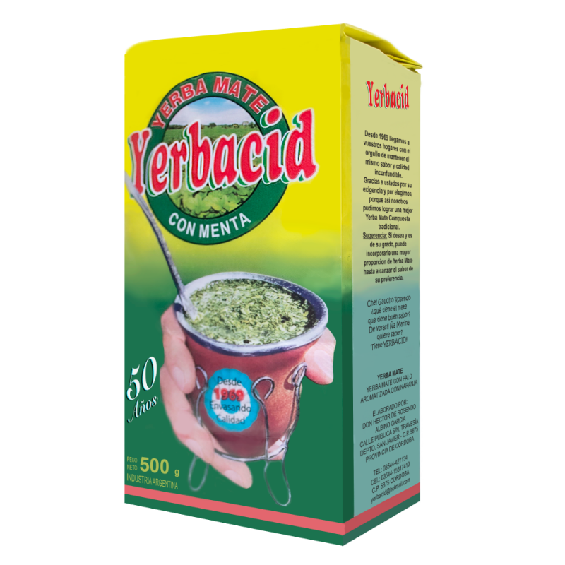 YERBACID YERBA x500g MENTA