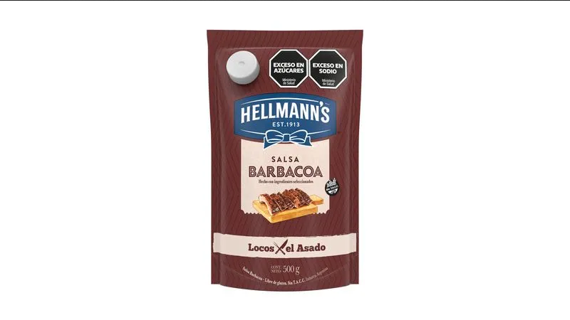 HELLMANNS SALSA BARBACOA x500g DP