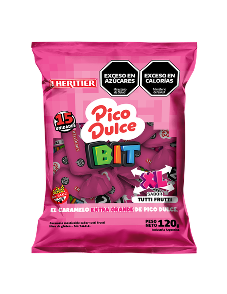 BIT CARAMELOS x120g TUTTI FRUTI