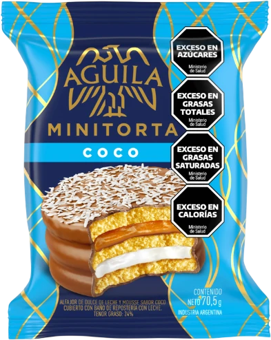 AGUILA ALF MINITORTA x70.5g COCO