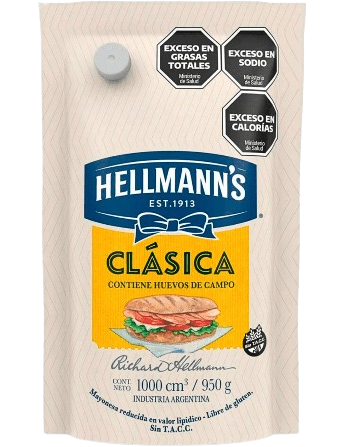 HELLMANNS MAY x950g DP CLASICA