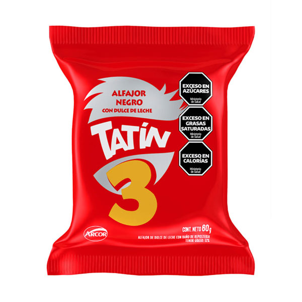TATIN ALFAJOR x60g LECHE