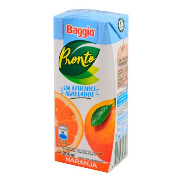 BAGGIO PRONTO S/C x1L NARANJA