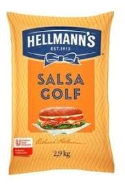 HELLMANNS SALSA GOLF x2.9Kg